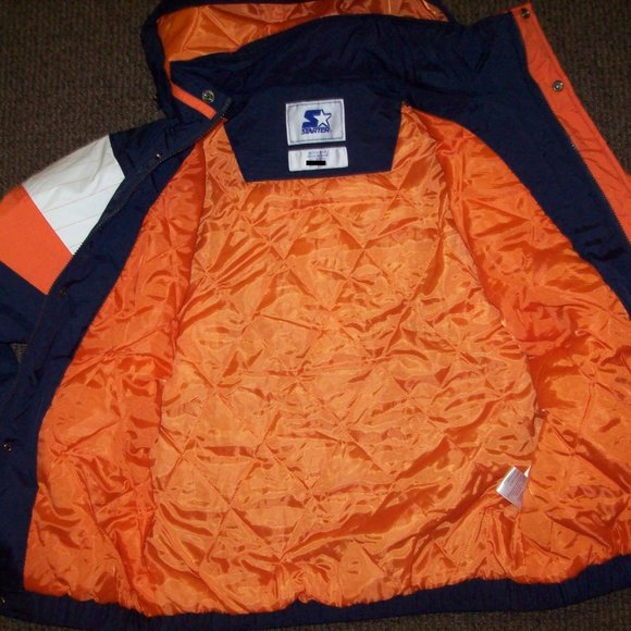 CHICAGO BEARS STARTER NFL Hooded Jacket 5X - Picture 7 of 14